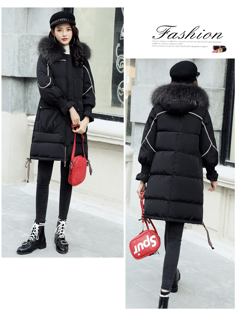 Long-款羽绒服女，时尚保暖的冬季单品