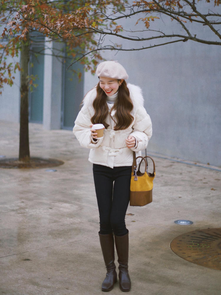 Short-款的羽绒服女装，时尚保暖的冬季穿搭