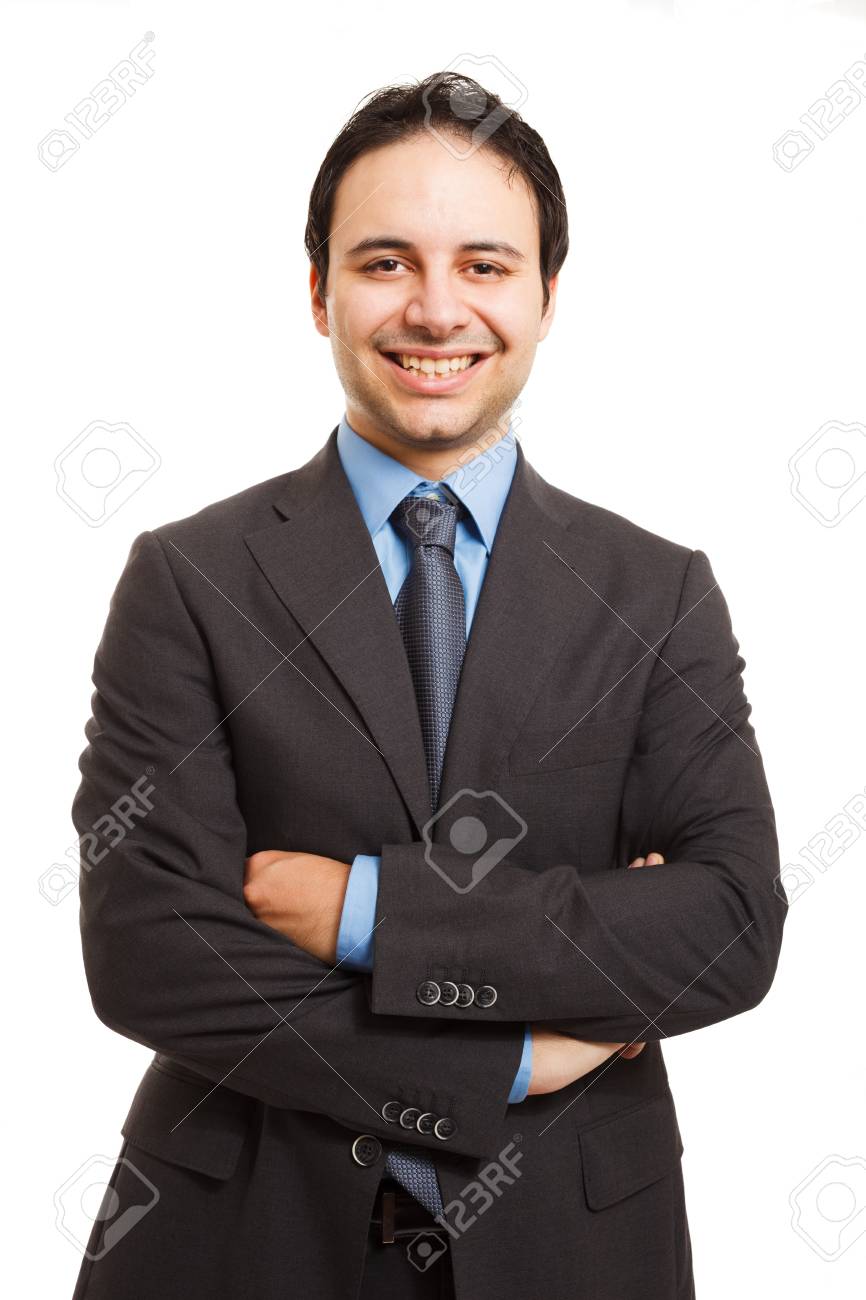 Title: Crafting a Perfect Business Portrait with a Suit Photo Template