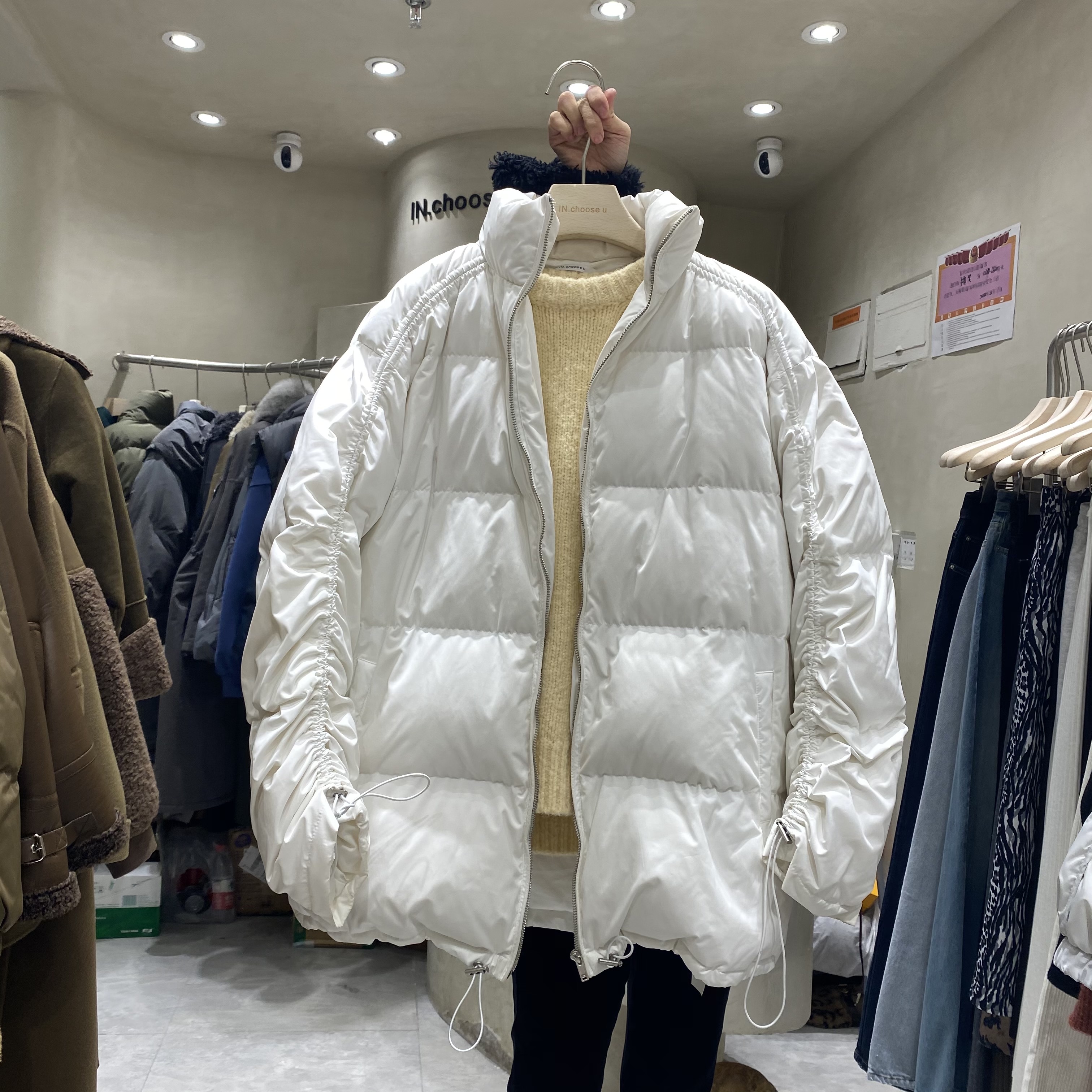 Korean Fashion Brand羽绒服