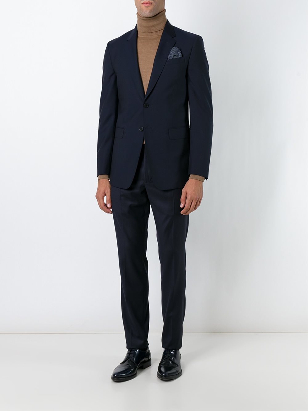 Title: The Art and Evolution of the Western Suit Trouser Leg Open