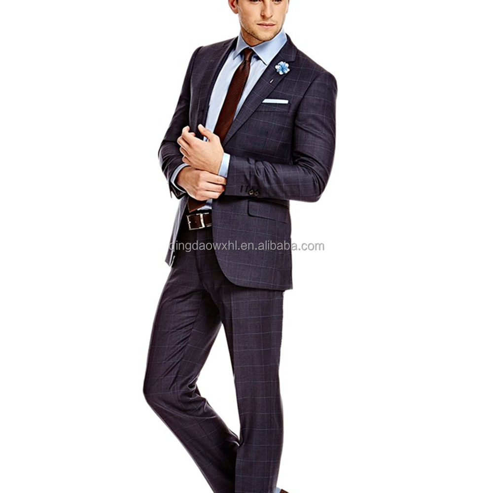 Title: The Enchanting allure of a Shimmering Blue Suit