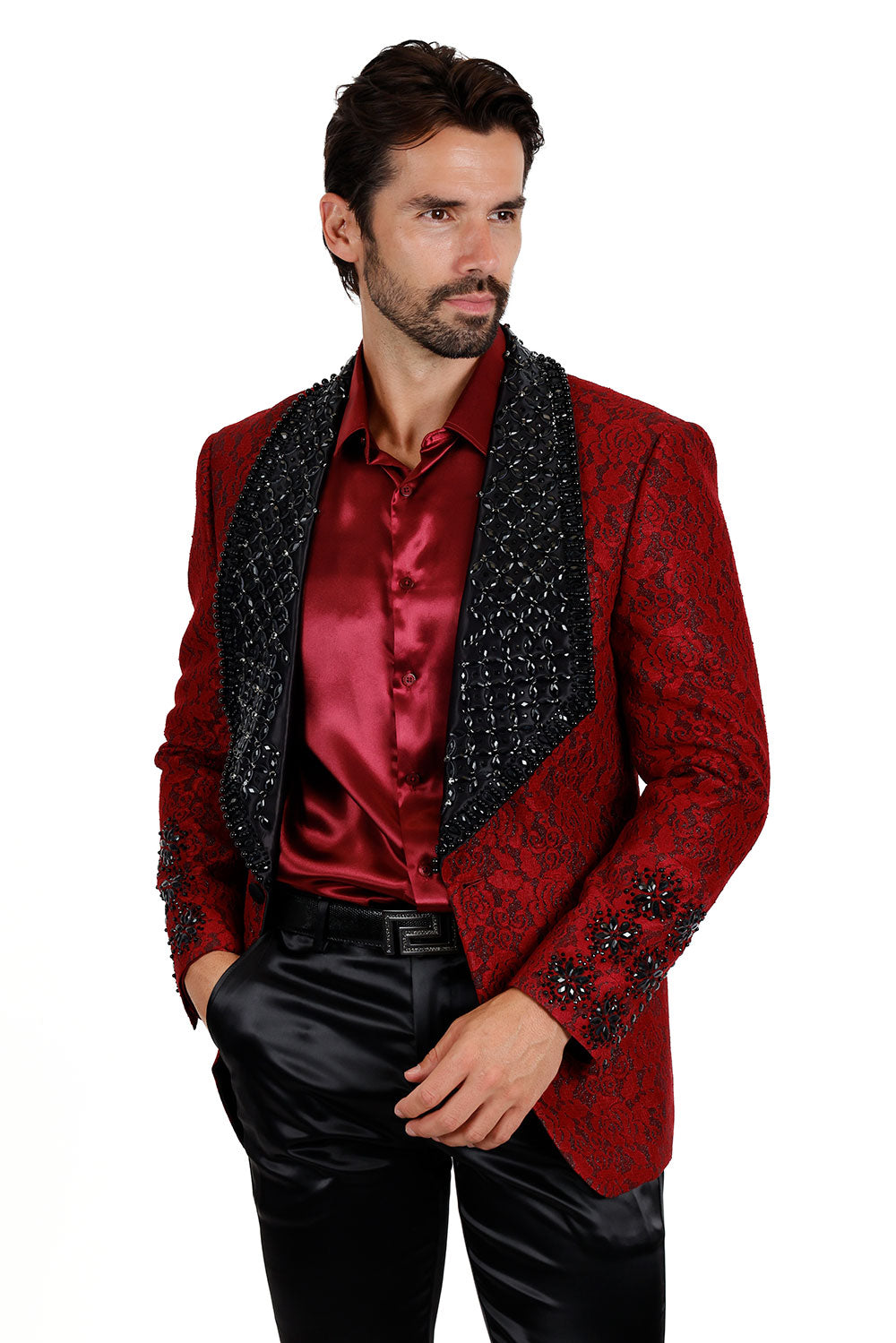 Title: Red Capital Suits: A Timeless Classic for the Modern Era