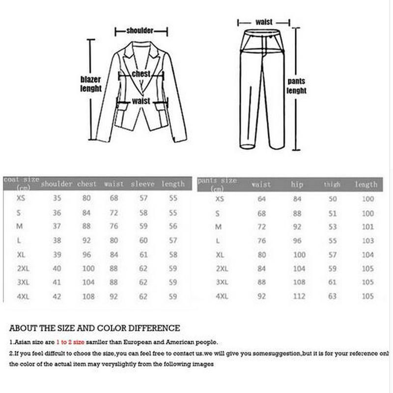 Title: Schematics of Womens Suit Structure