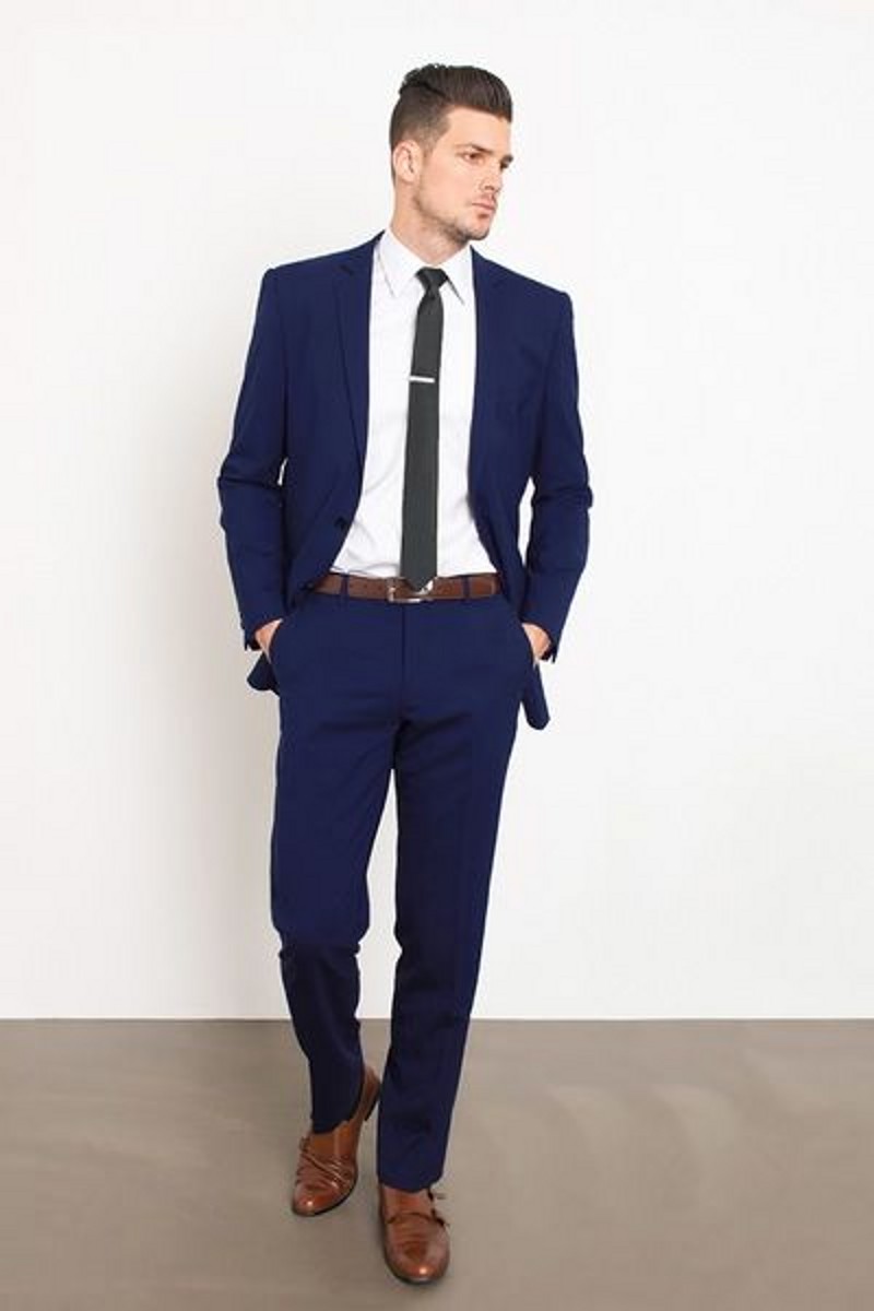 Title: How to Style a Blue Casual Suit for a Stylish and Comfortable Look