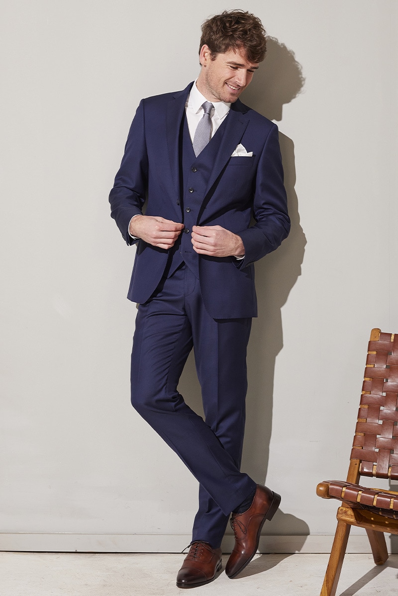 Title: How to Style a Blue Casual Suit for a Stylish and Comfortable Look