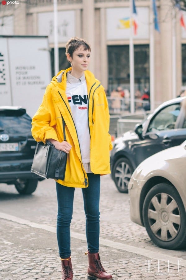 Is a Yellow Down Jacket Nice to Look At?
