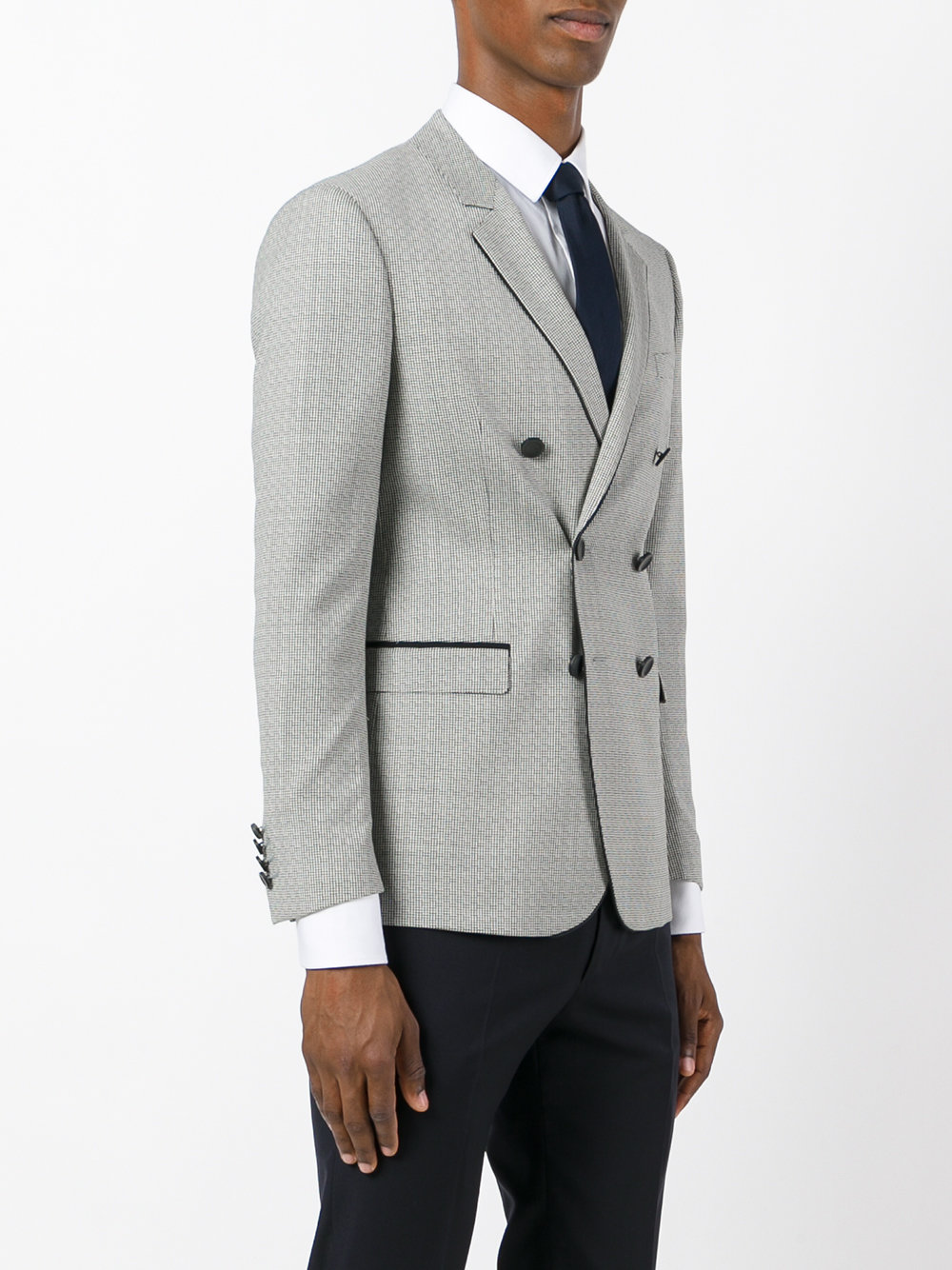 Title: The Proper Placement of a Suit Badge