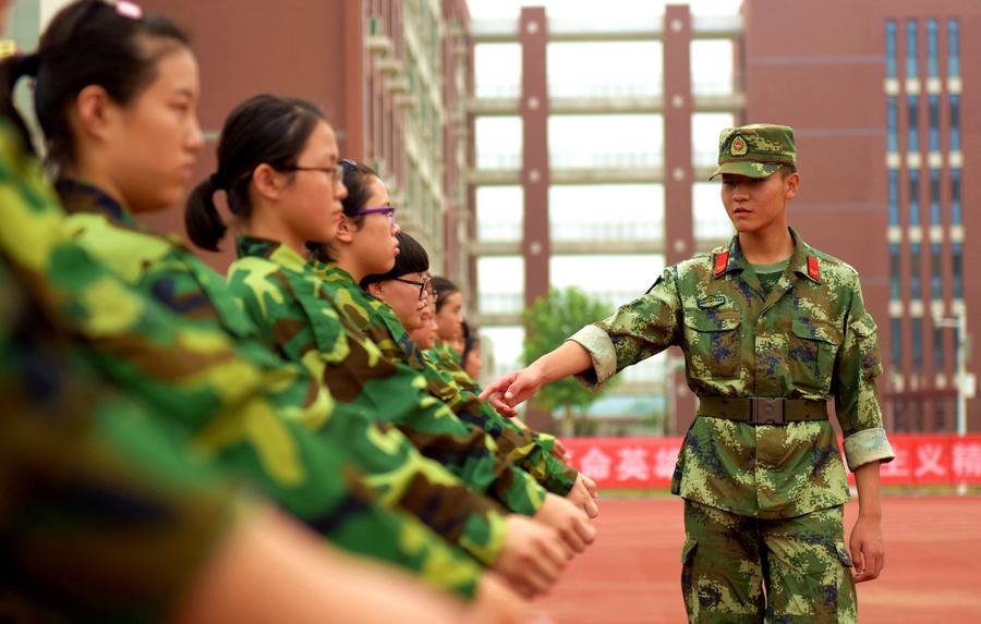 Title: Military Training at Jiangxi Institute of Fashion and Textile: A Journey of Growth and Resilience