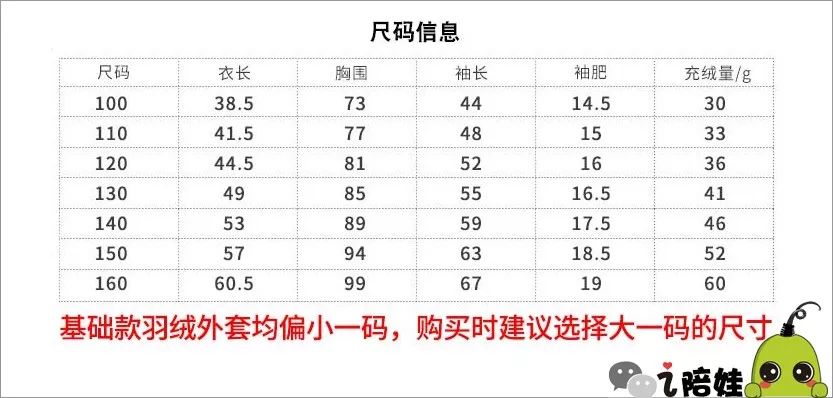 Title:雅鹿羽绒服尺码，选择适合你的完美尺码