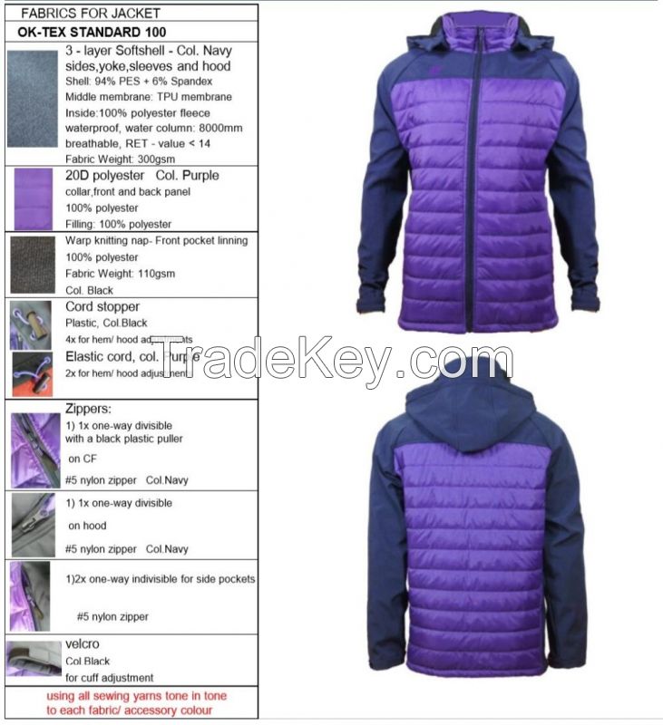 Scissors Symbolized Down Jacket: A Fashion Story