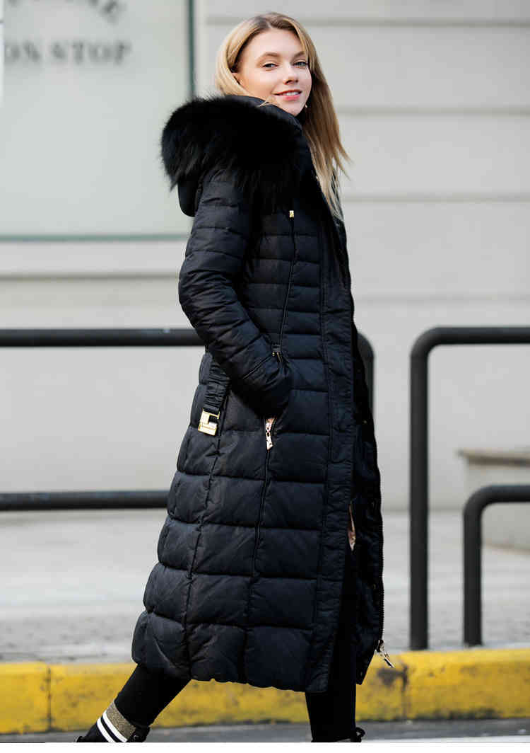 English Title: Sheepskin羽绒服中长款女: Fashion and Functionality in One