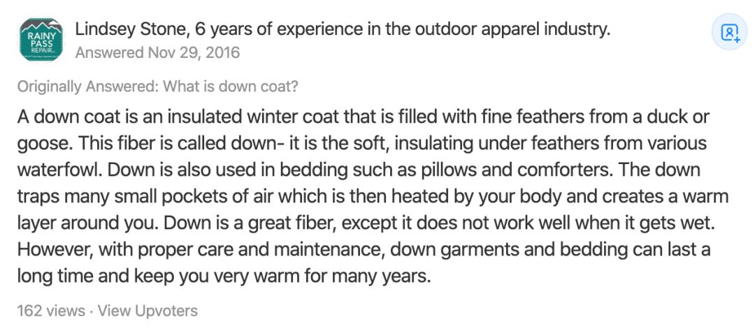 CAMELS DOWN COAT: A Review