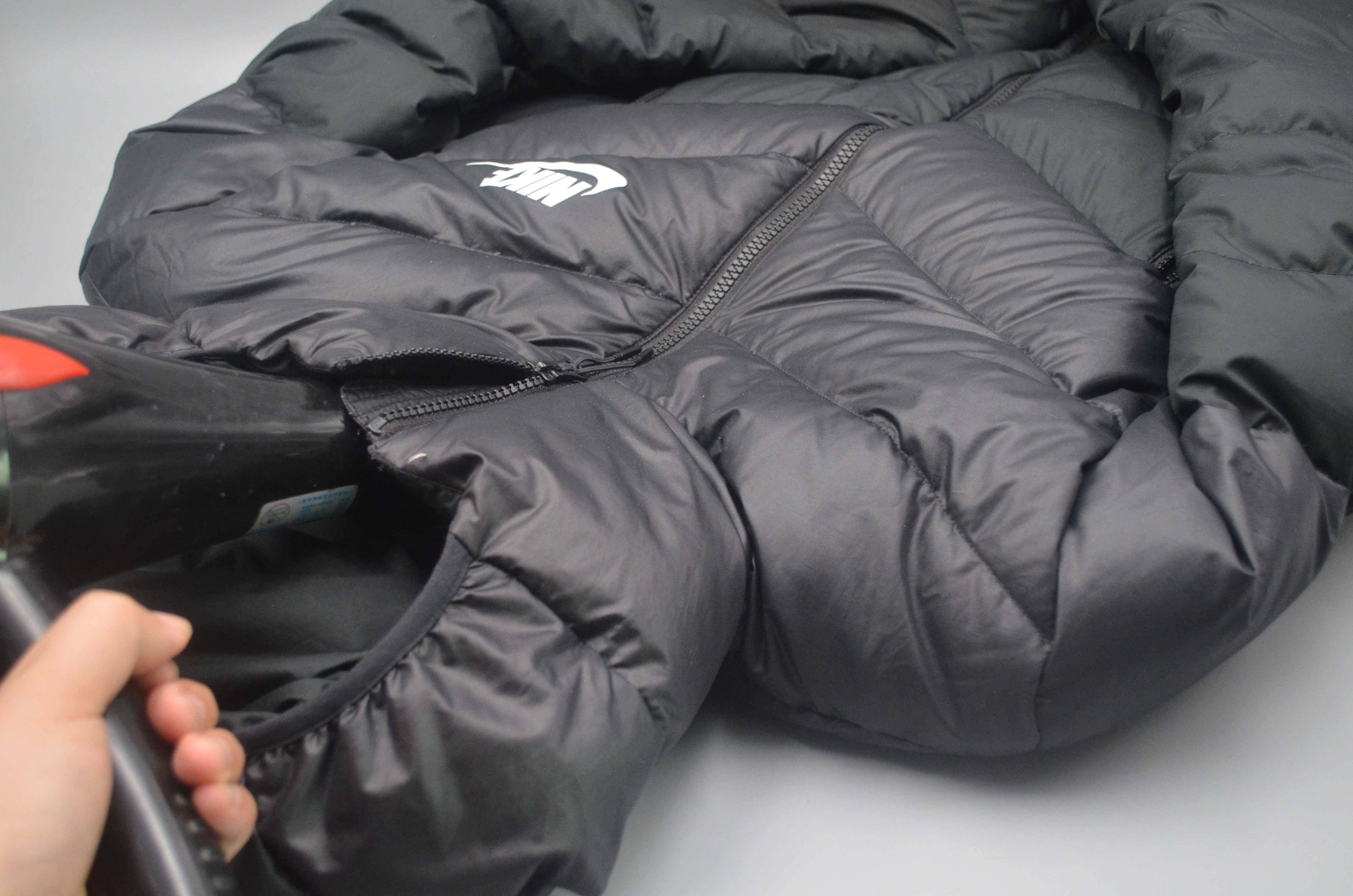 Dry Cleaning羽绒服，步骤与方法