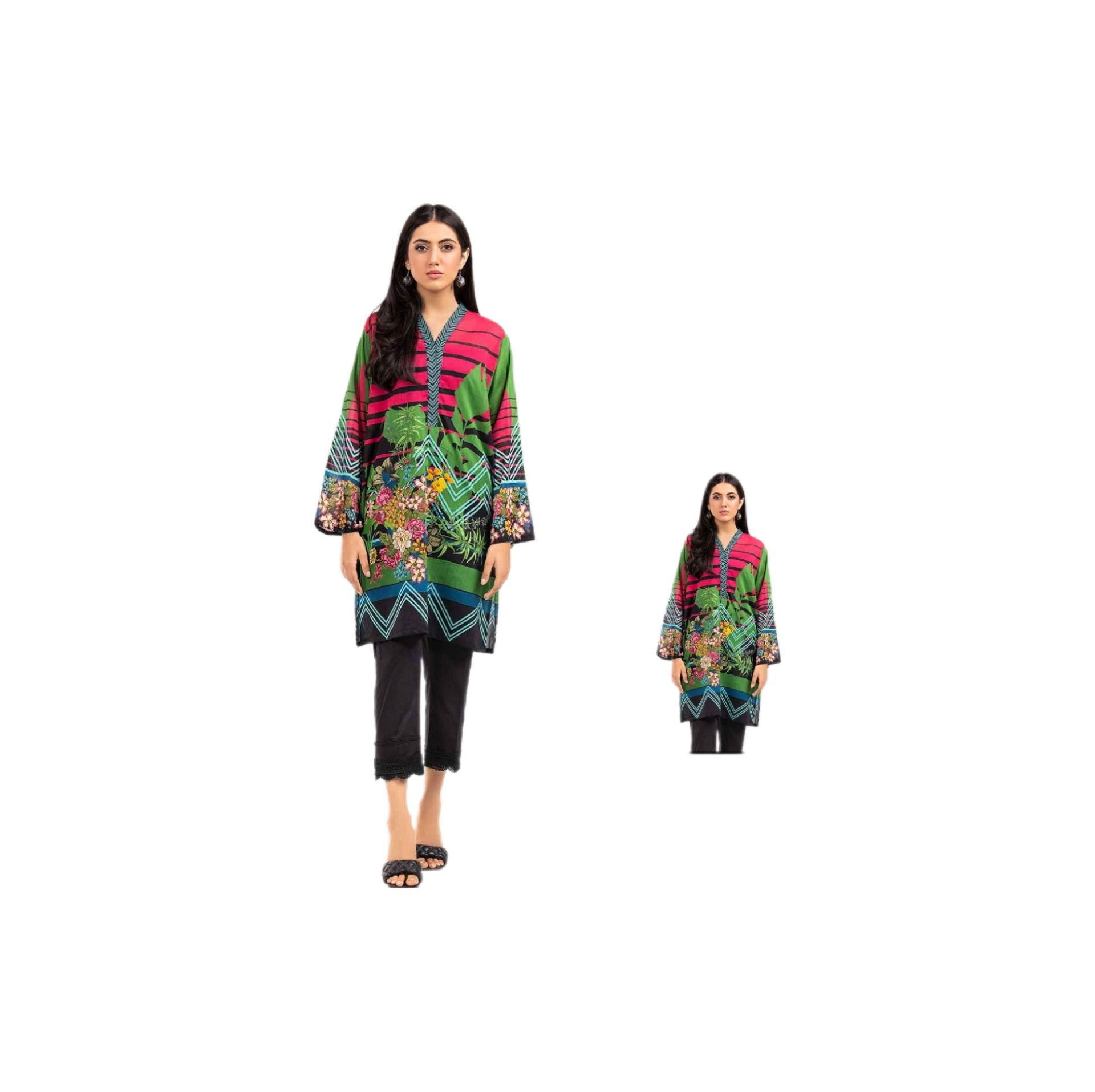 Title: Embracing the Vibrant Beauty of Traditional Chinese Ethnic Womens Clothing - The Long and Exquisite外套