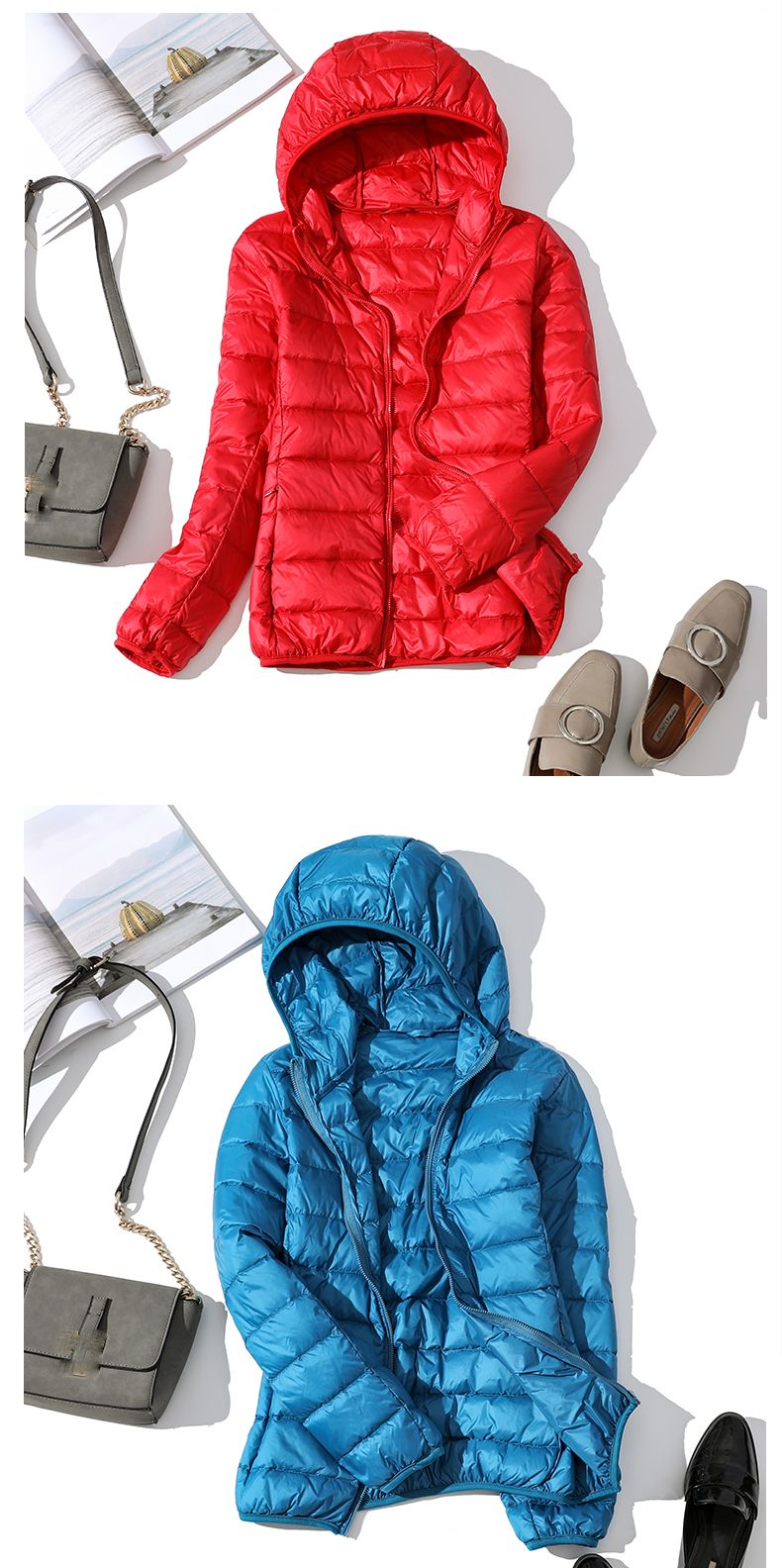 Title: The Kunshan Twin Lotus Down Jacket: A Winter Fashion Must-Have