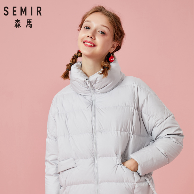 森马羽绒服女款