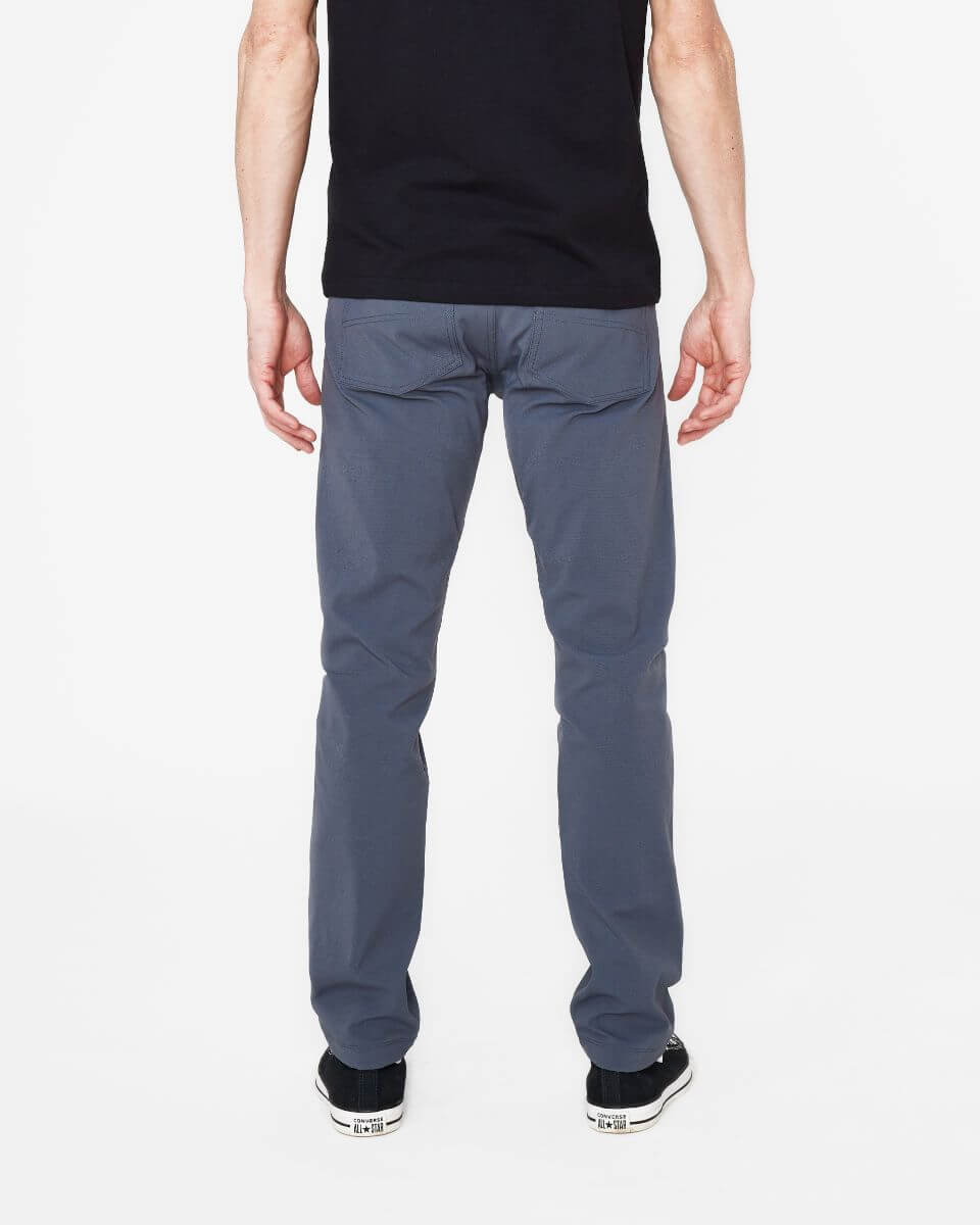 What Pants to Wear with a Blue Down Jacket for Men?