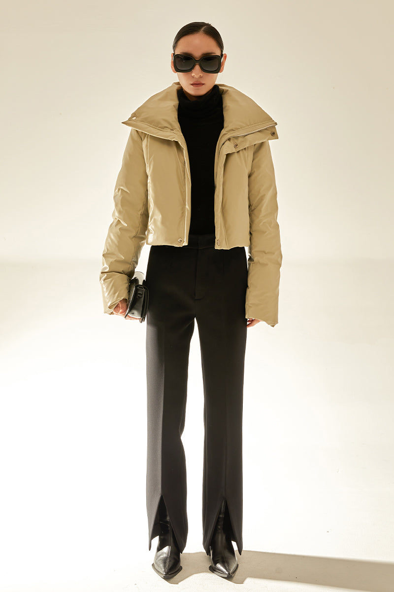 Short-Length Down Jacket and Skirt Combinations: Fashion Trends and Ideas