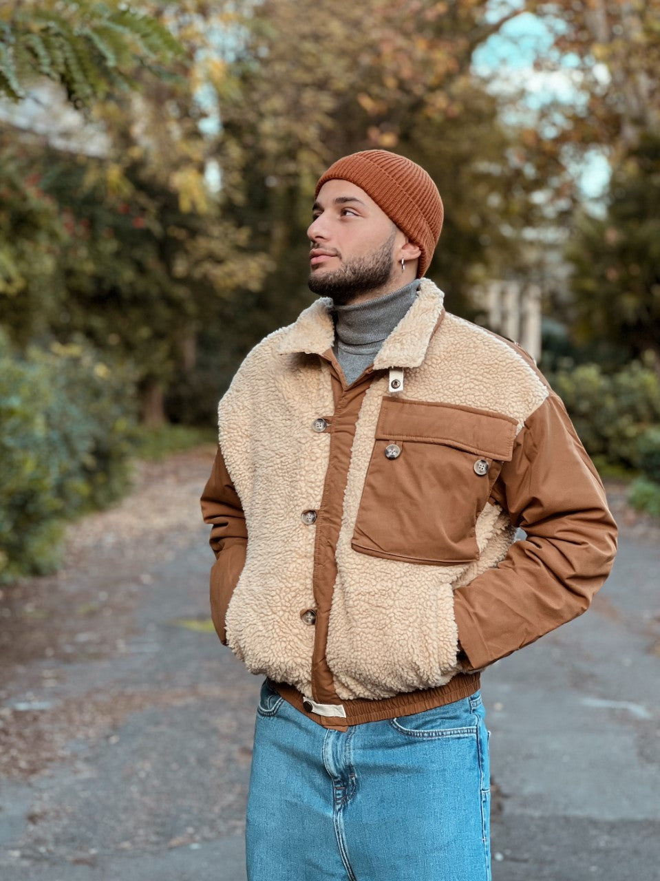 Is a Coffee-Colored Jacket Aged or Fashionable?