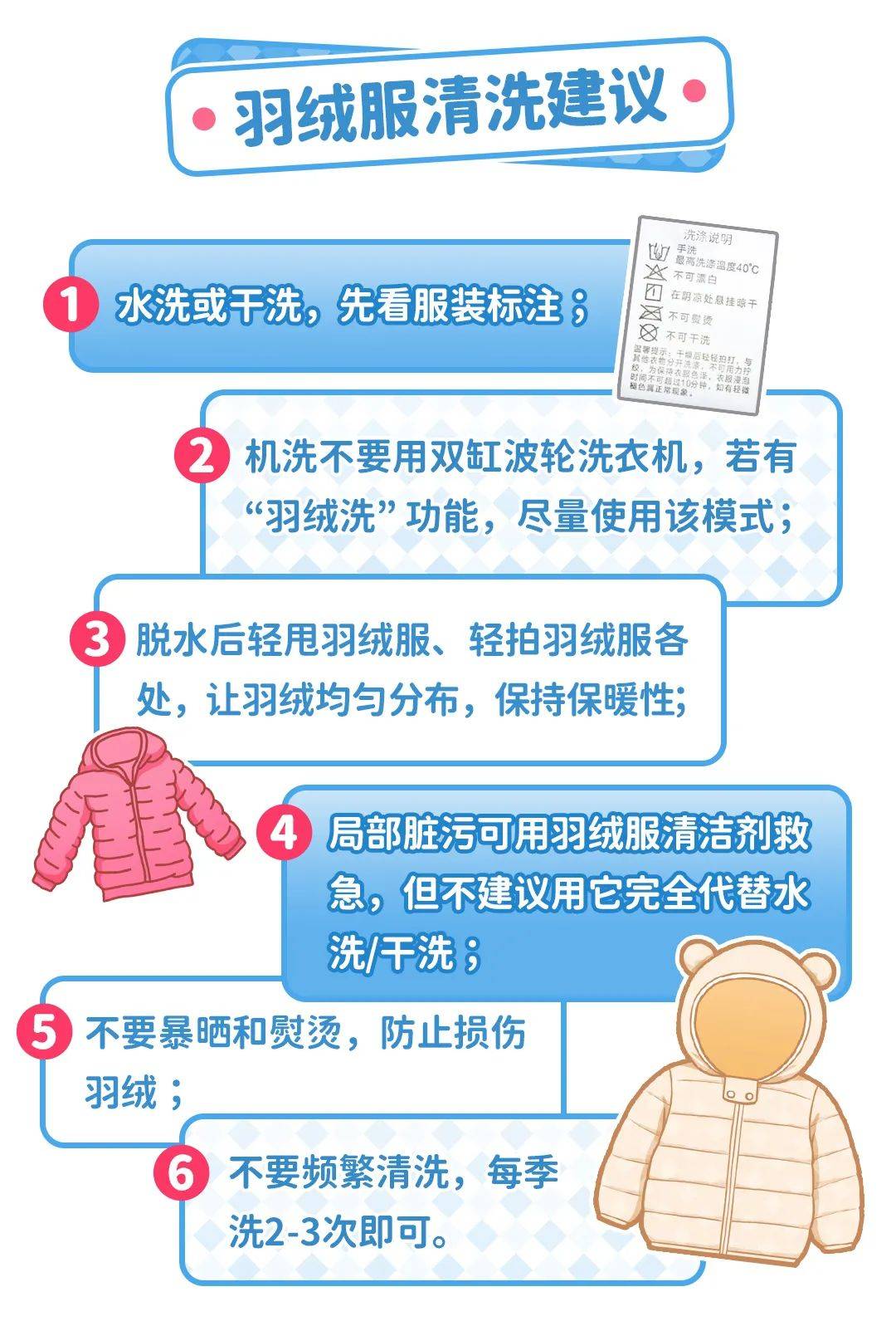 Washing羽绒服的小妙招