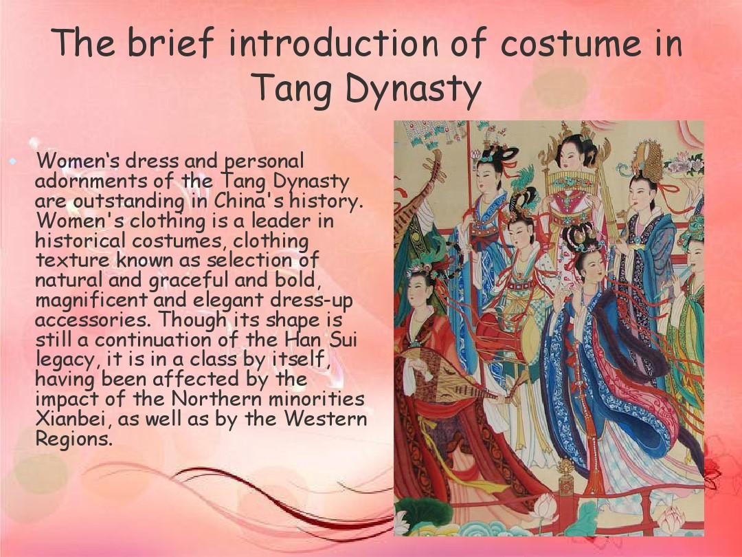 Title: Tang Dynasty Womens Clothing: A Fashionable and Symbolic Evolution of Chinese Culture