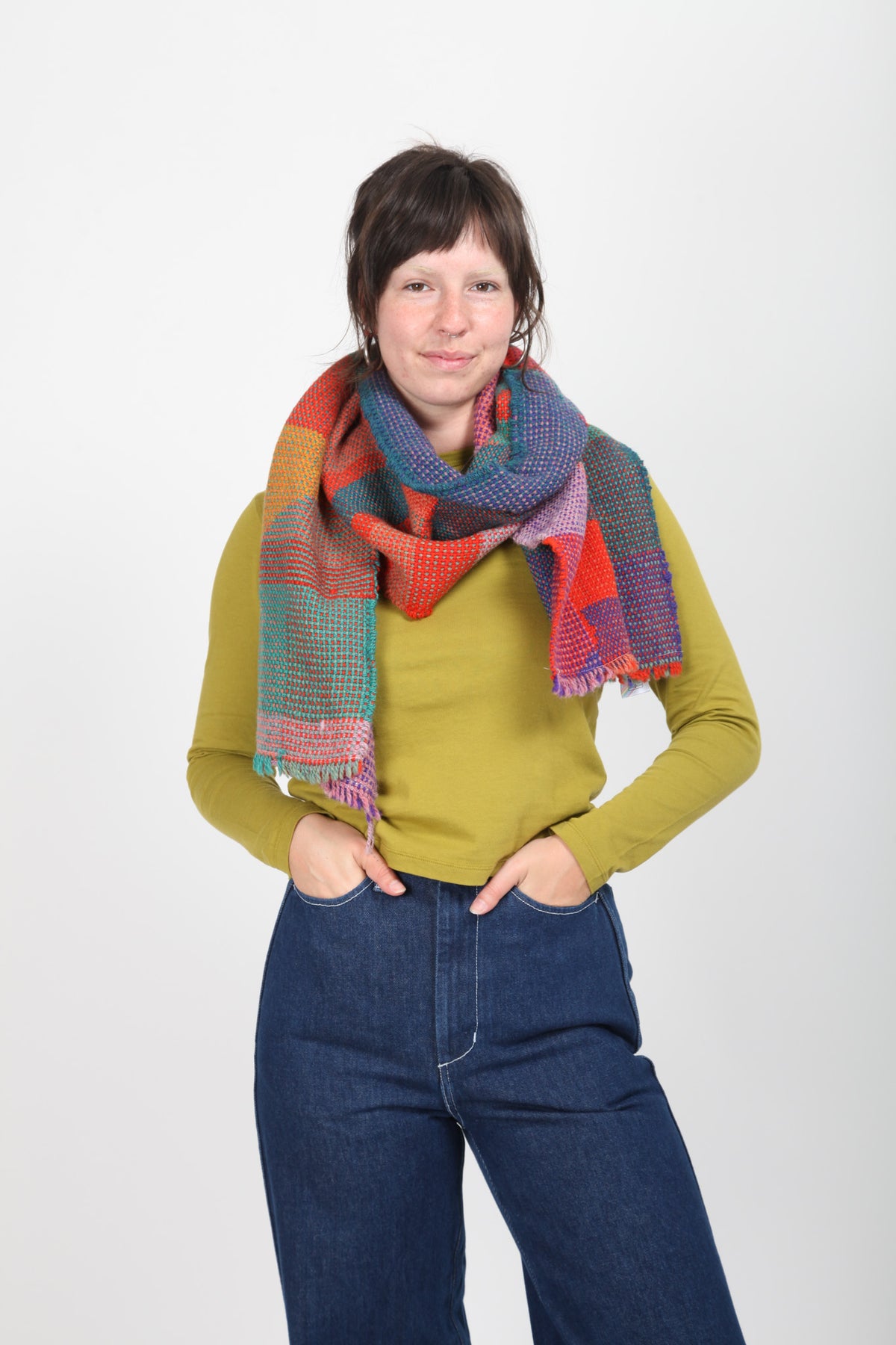 The joy of wearing a scarf