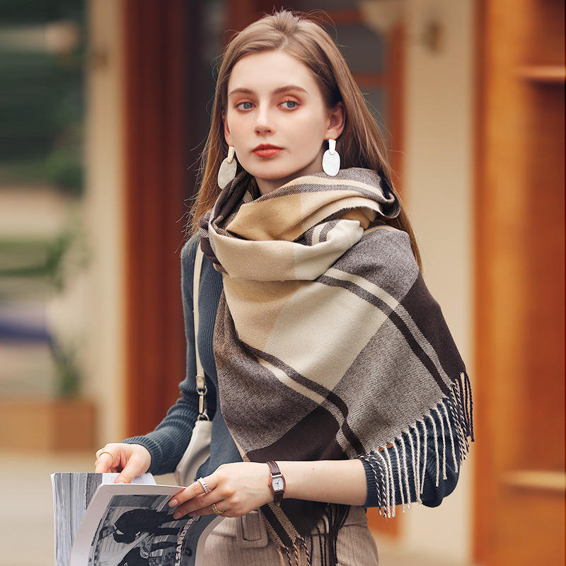 The beauty of a womans scarf