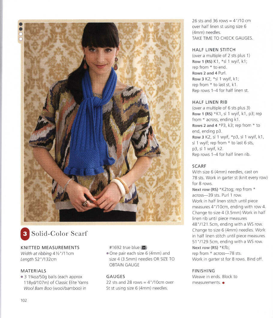 The story of a womens scarf