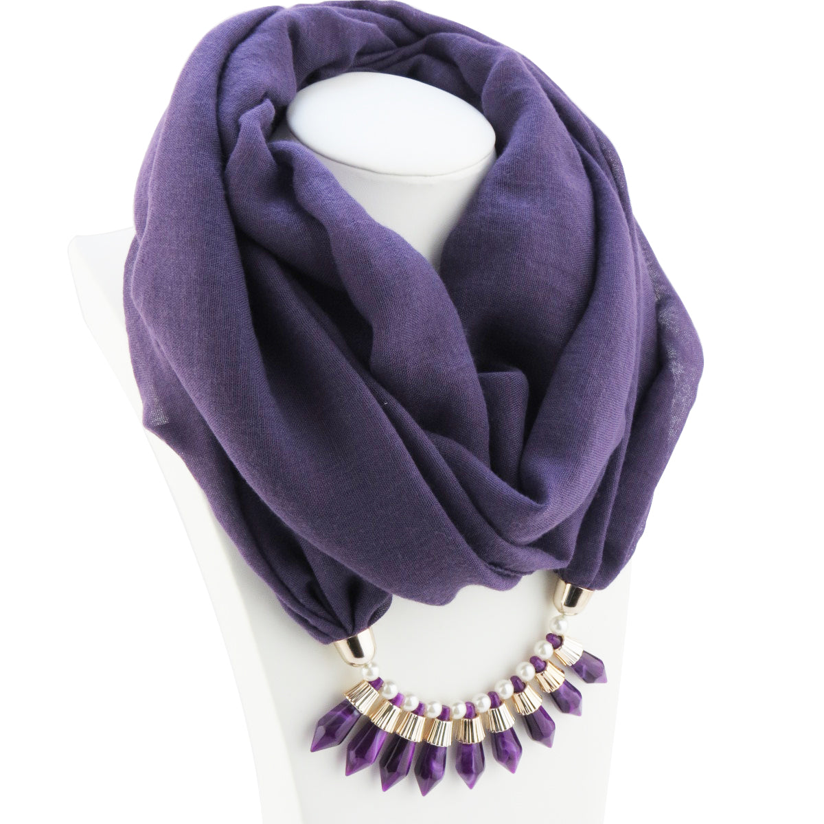 The story of the purple scarf