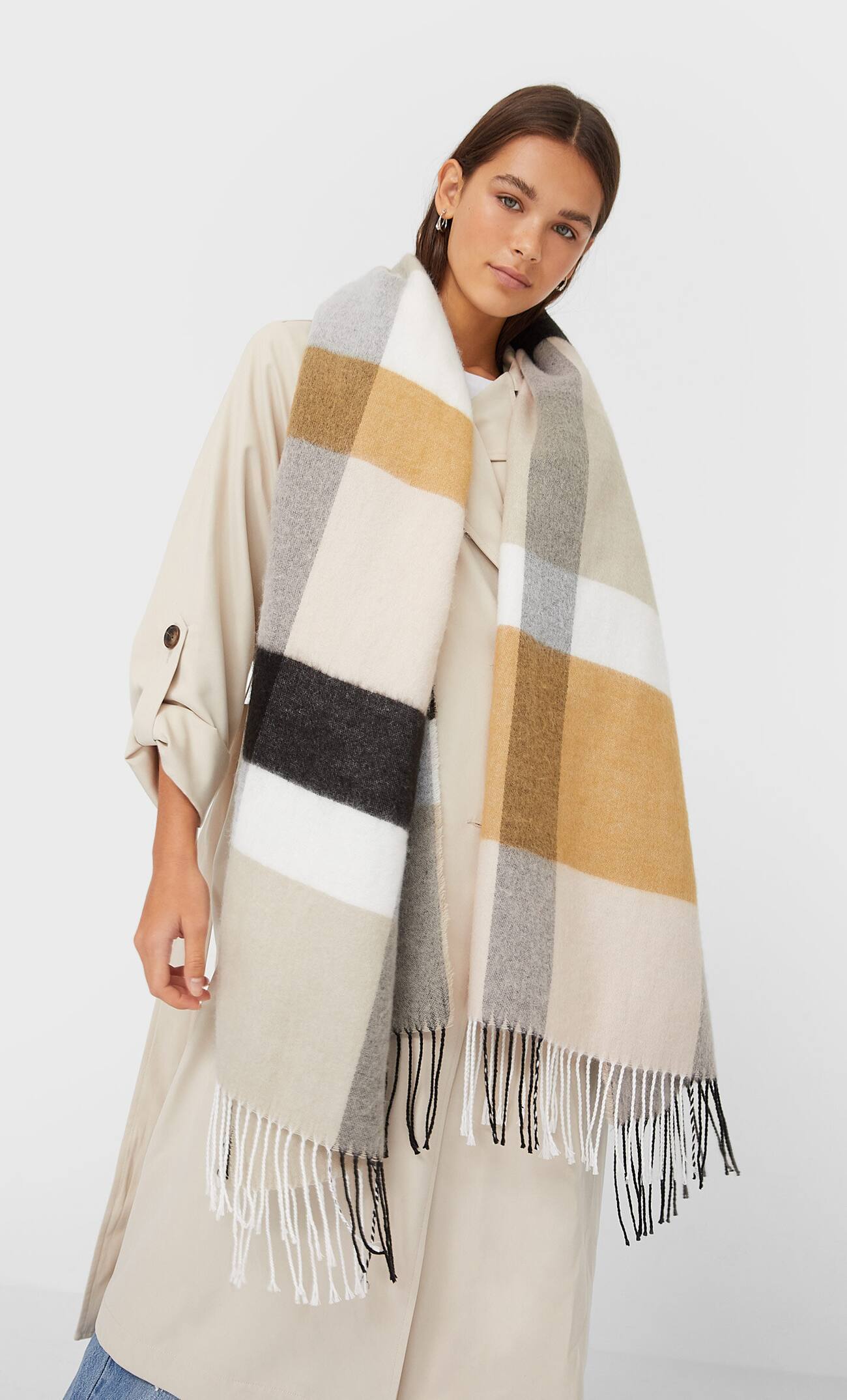How to Knit a Double-Colored Scarf