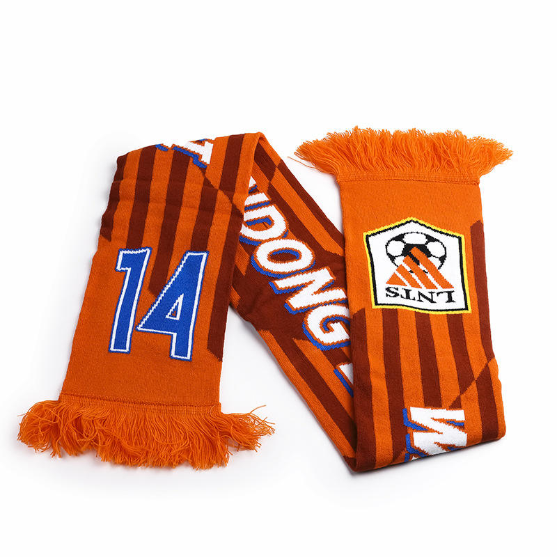 The warmth of the football scarf