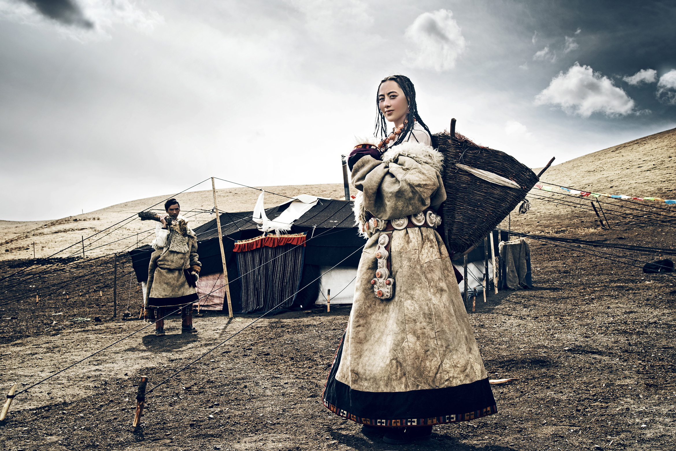 The Beauty of Tibetan Scarves