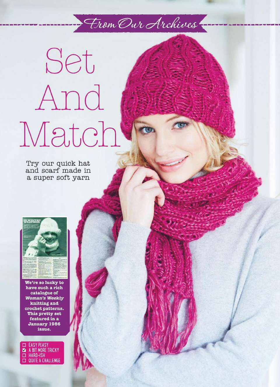 Title: Crocheting a Winter Warmth: The Art of Knitting围巾