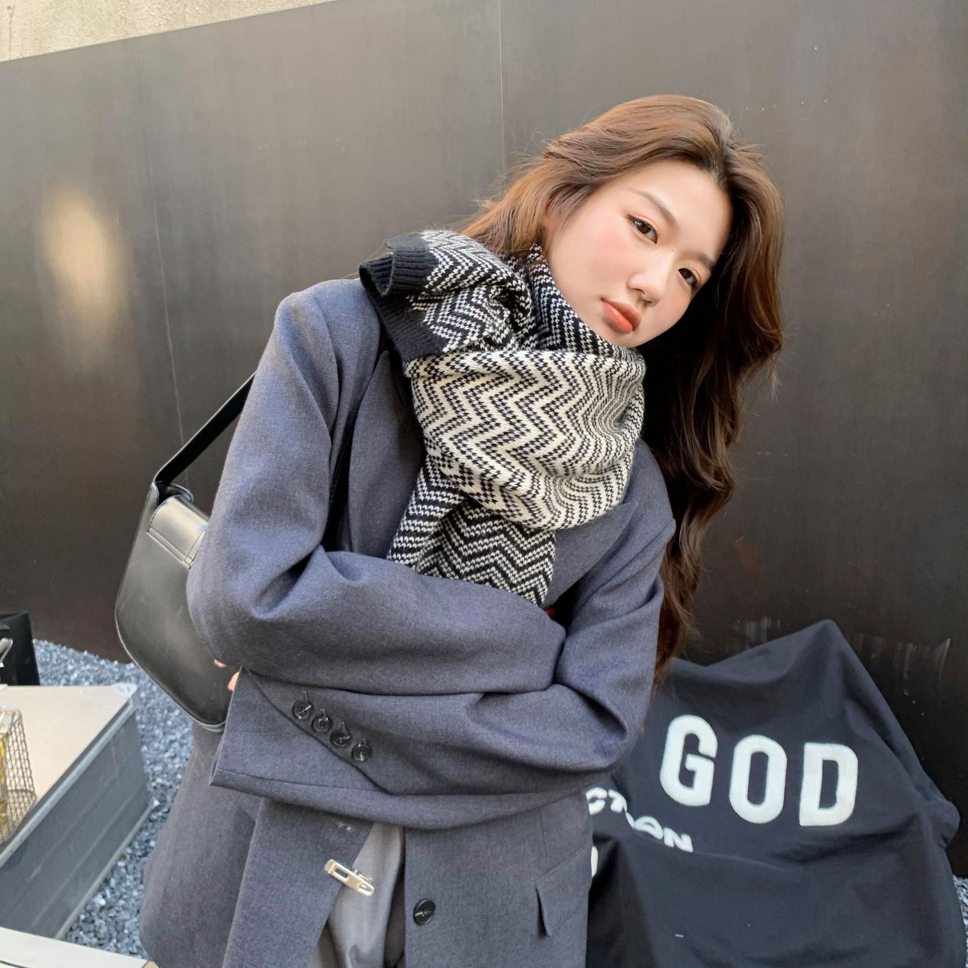KOREAN-STYLE SCARF KNITTING TUTORIAL