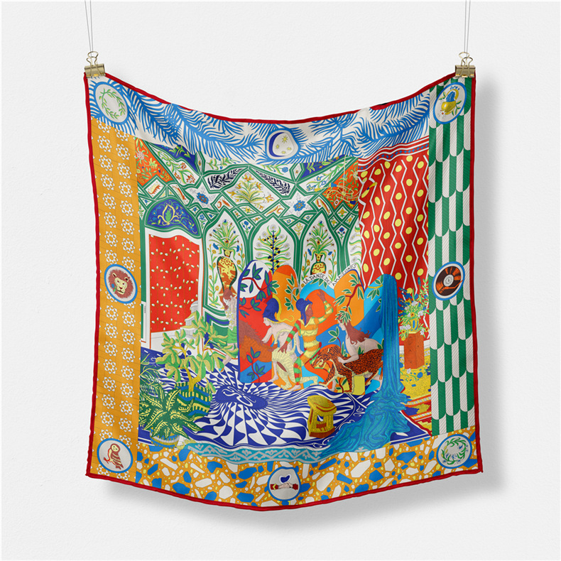 Bandouliere: The Art of Weaving a Baotou Scarf