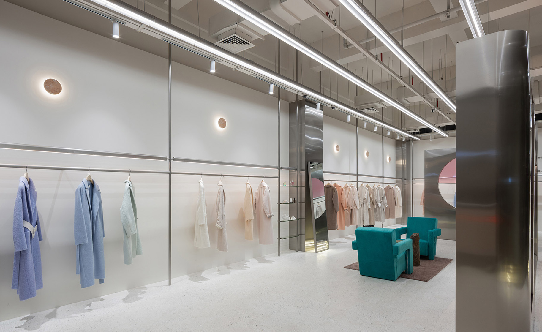 Title: Creating an Immersive and Striking Boutique Womens Clothing Store Interior Design