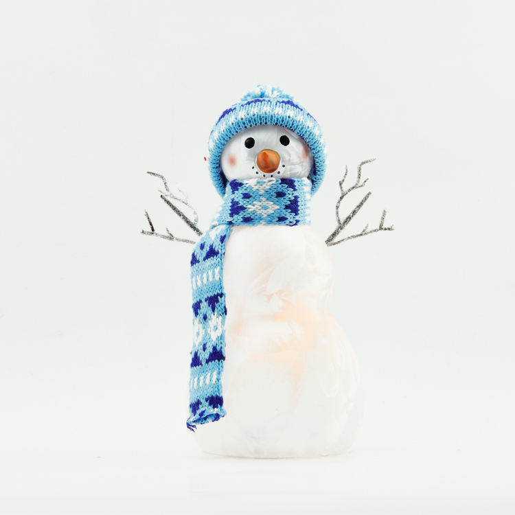 Snowman Scarf Simple Drawing