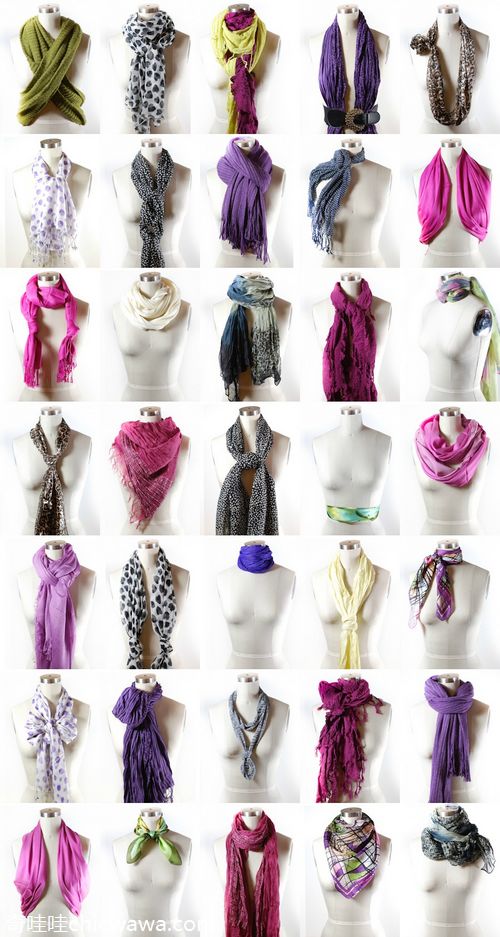 Scarf New Ways of Wearing