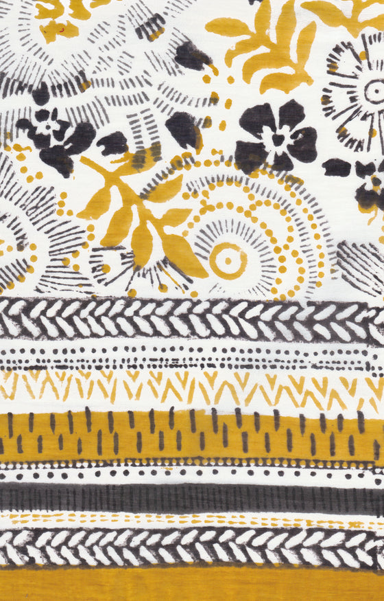 Sunflower Scarf Knitting Pattern