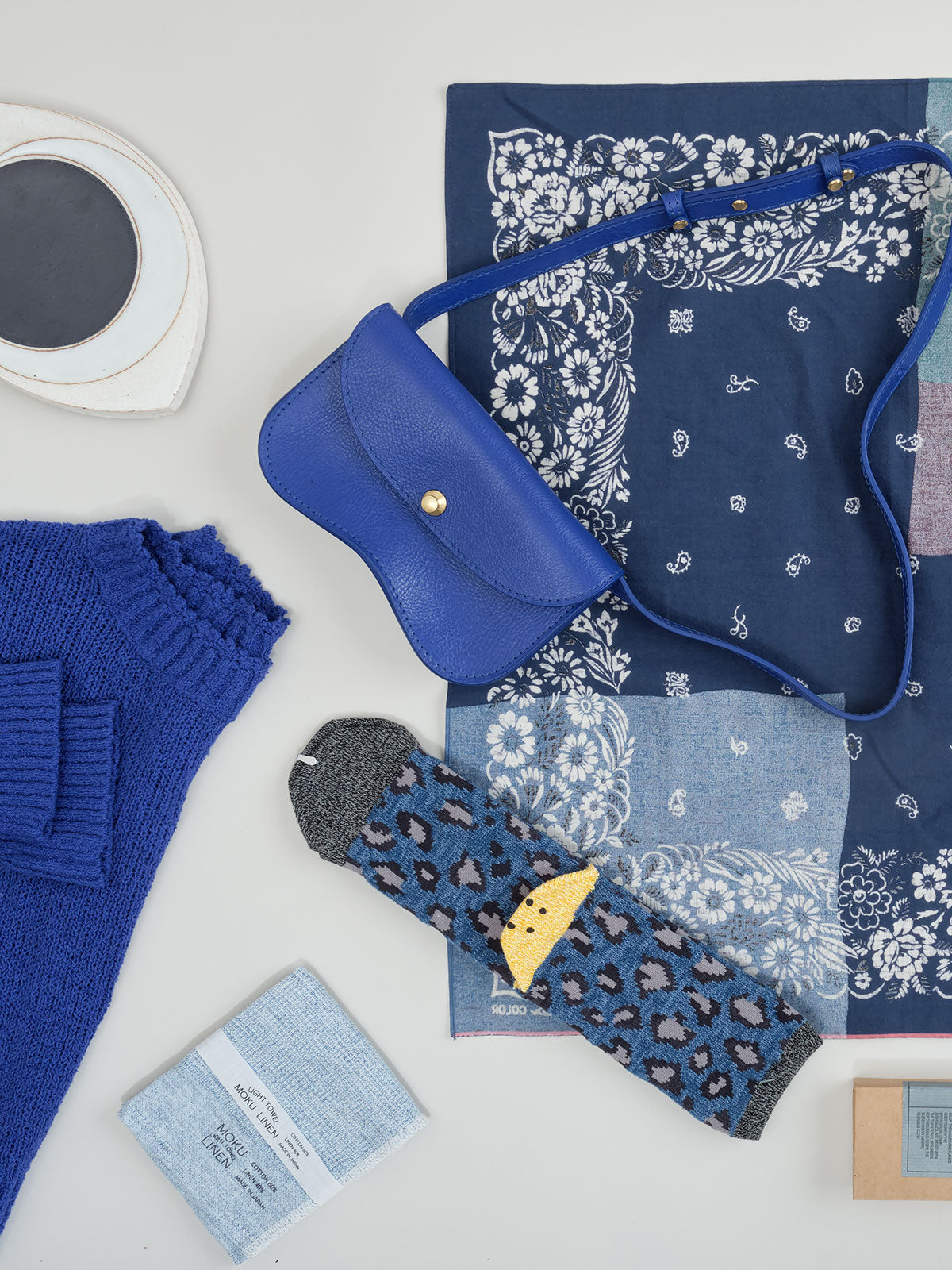 The Color of Life: Blue Towels