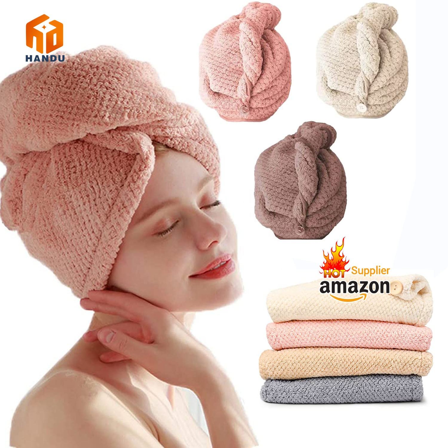 The Application of Hot Towels on the Head