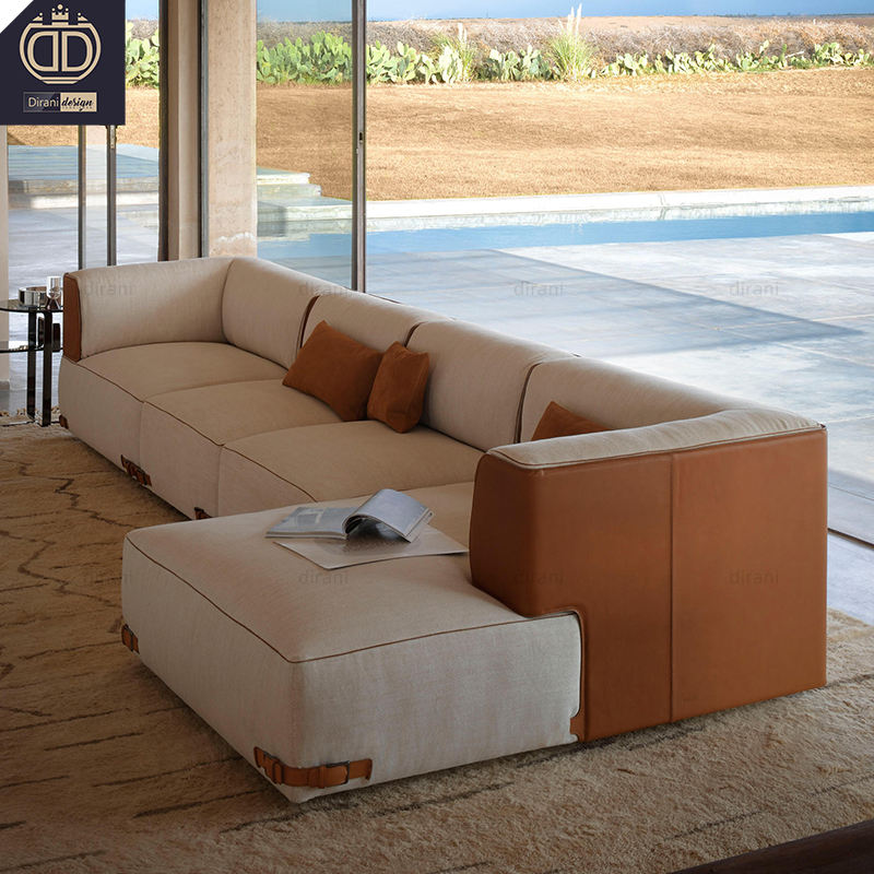 Title: Embracing Luxury: The Magnificence of Gu Jia Solid Wood Sofas