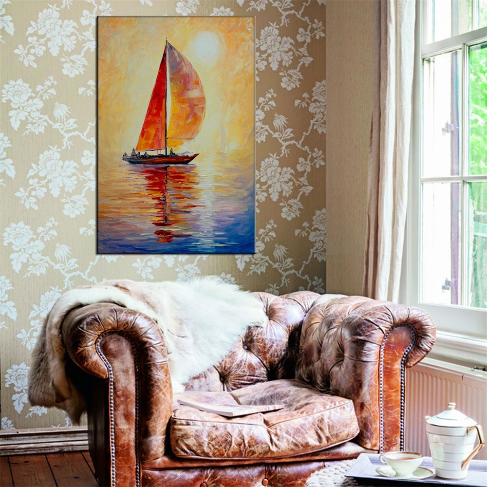 Title: Introducing the Exquisite New Chinese Style Sofa Wall Paintings