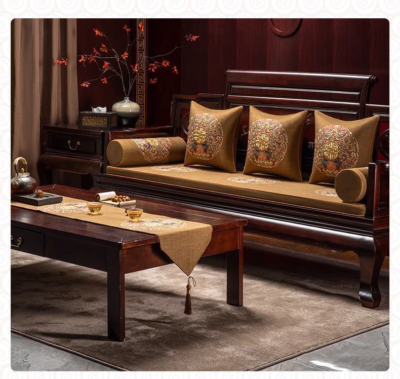 Title: The Enchanting Allure of Chinese-Style Solid Wood Sofas