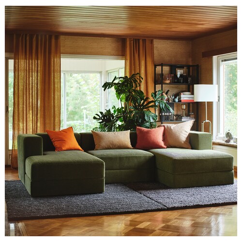 Title: The Magnificence of a Living Room Solid Wood Sofa