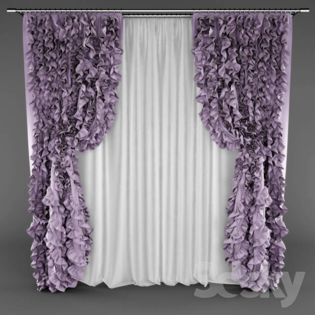 Title: The Purple Curtains