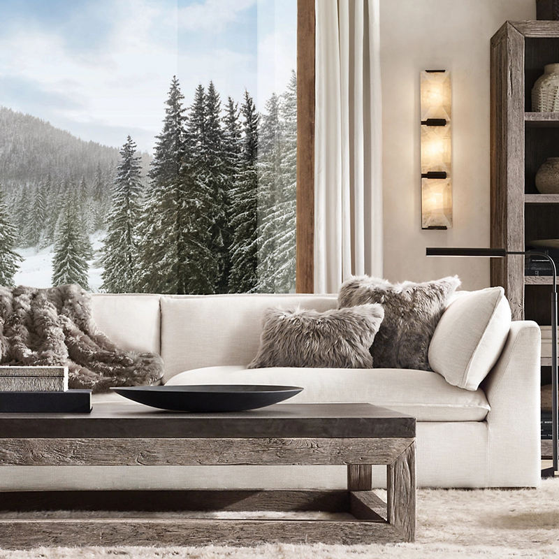 Title: Embellishing Your Living Space with Marble Sofa Background Walls