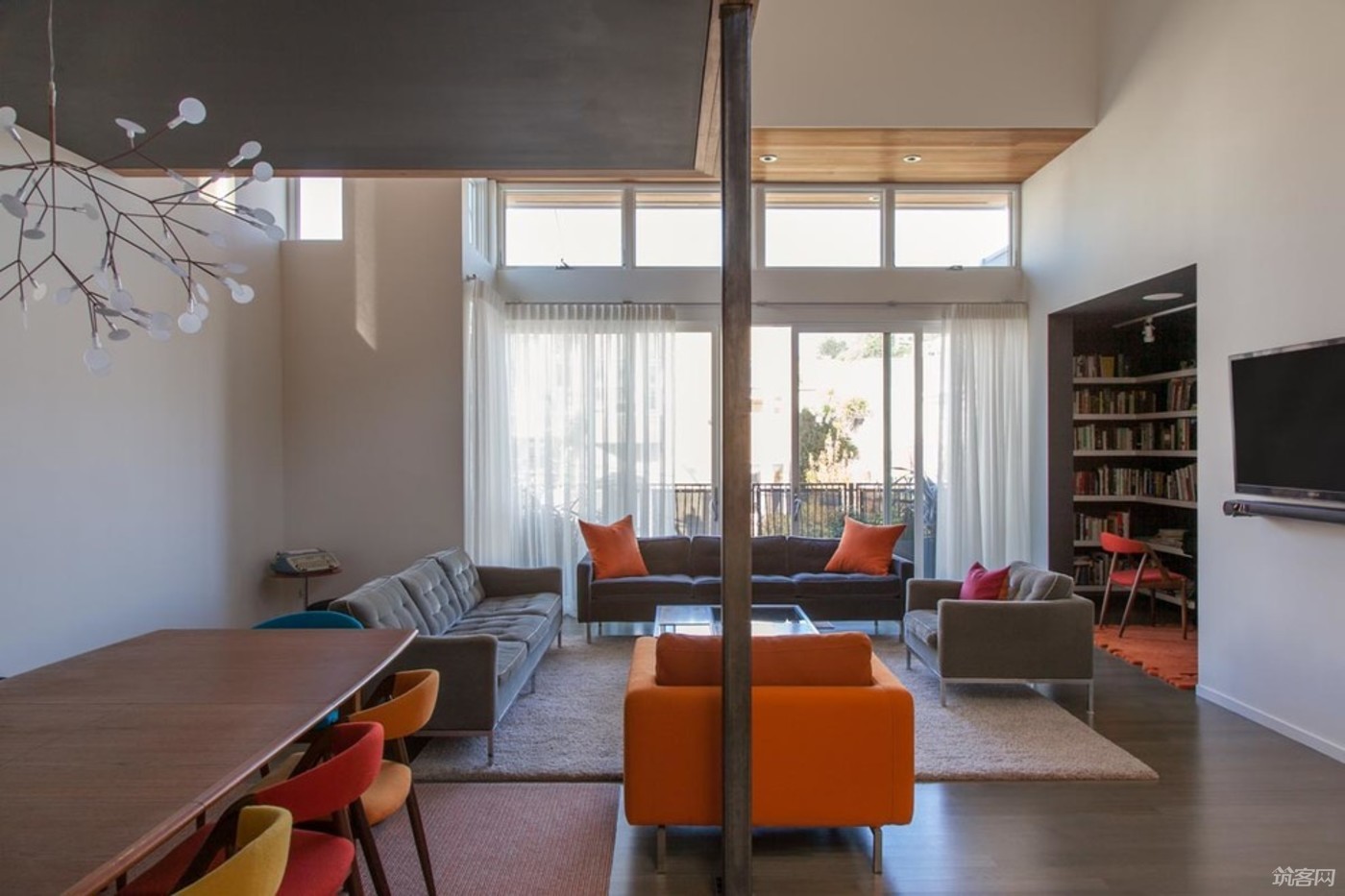 The Curtains of the Living Room