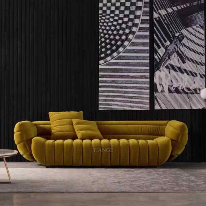 Title: The Minimalist Italian Sofa: A Modern and Stylish Option for Your Living Room